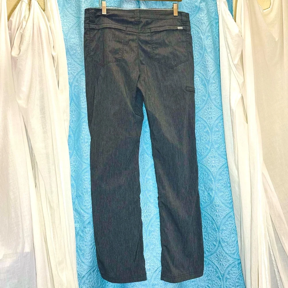 Eddie Bauer Horizon Roll Up Travex Straight Leg Pants Sz 12 - Picture 3 of 14